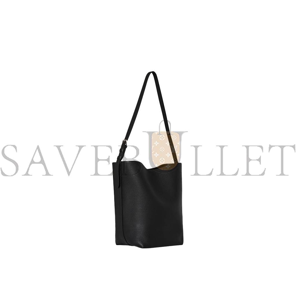 T*e R*w medium ns shoulder bag in leather black w1588l72sblpl (33*28*15cm)