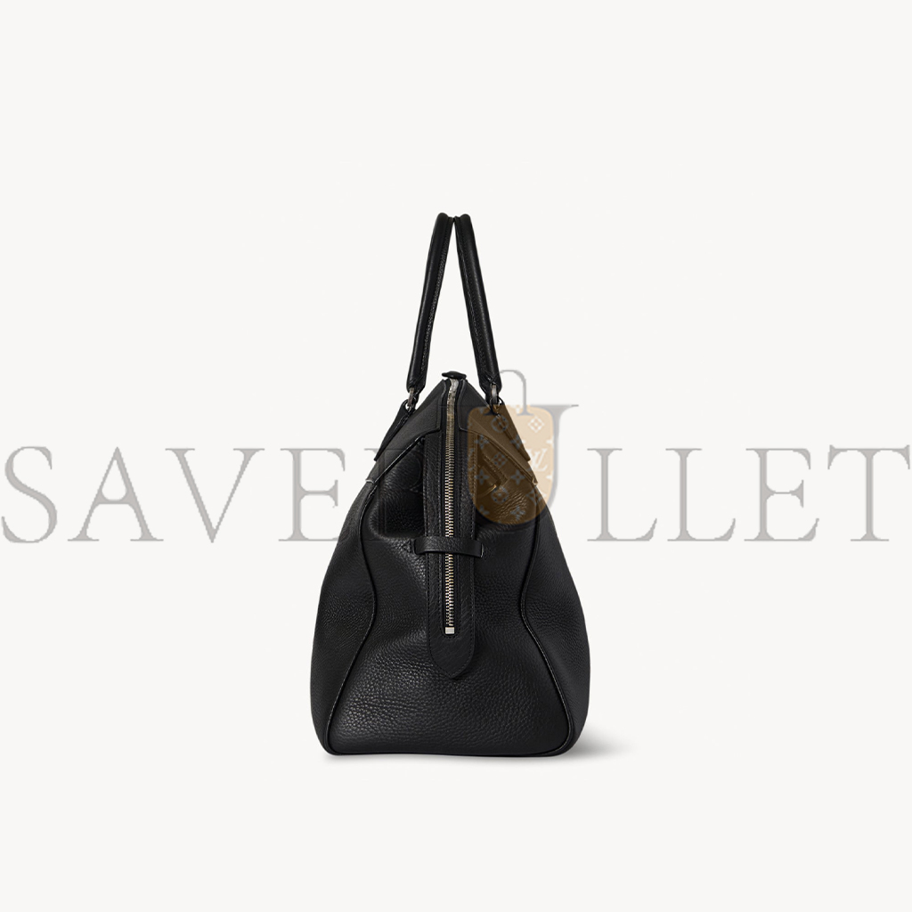 T*e R*w george duffle in leather black w1630l129bas (43*30*18cm)