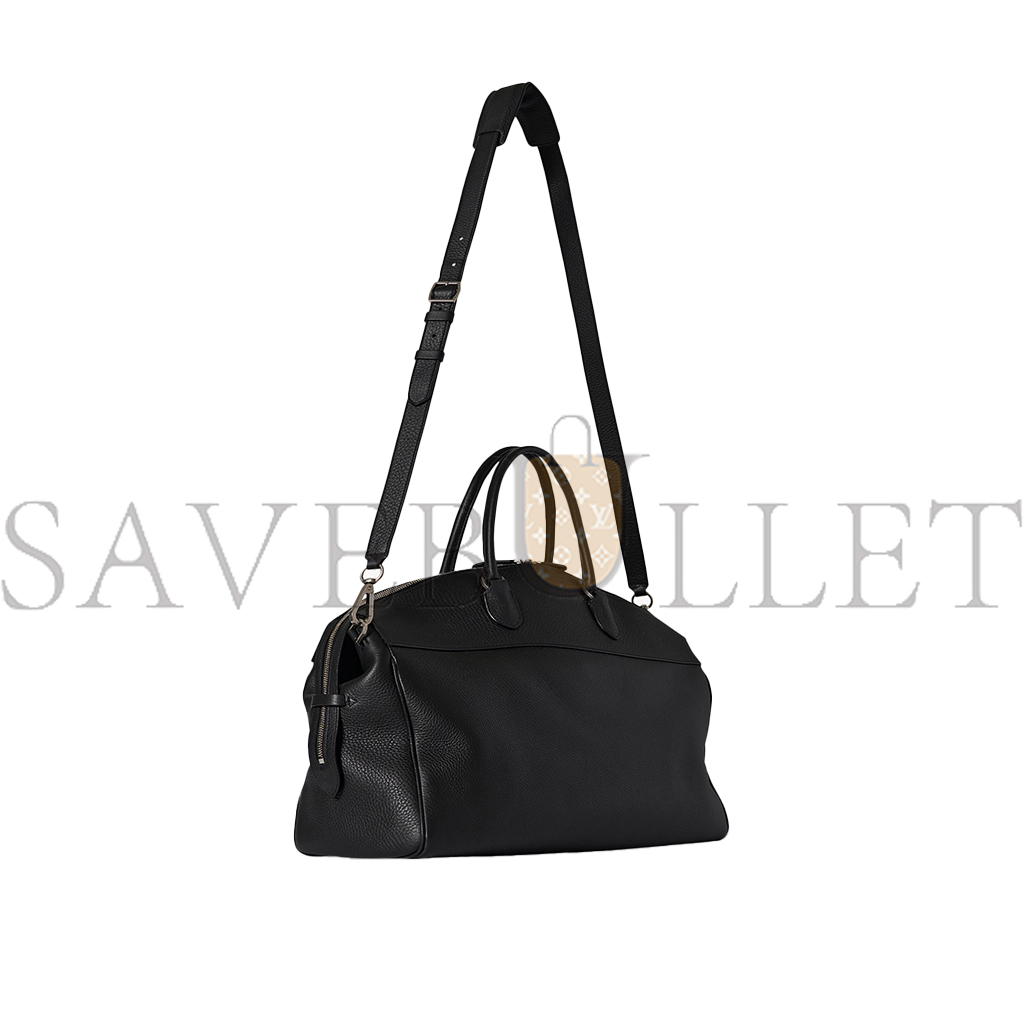 T*e R*w george duffle in leather black w1630l129bas (43*30*18cm)