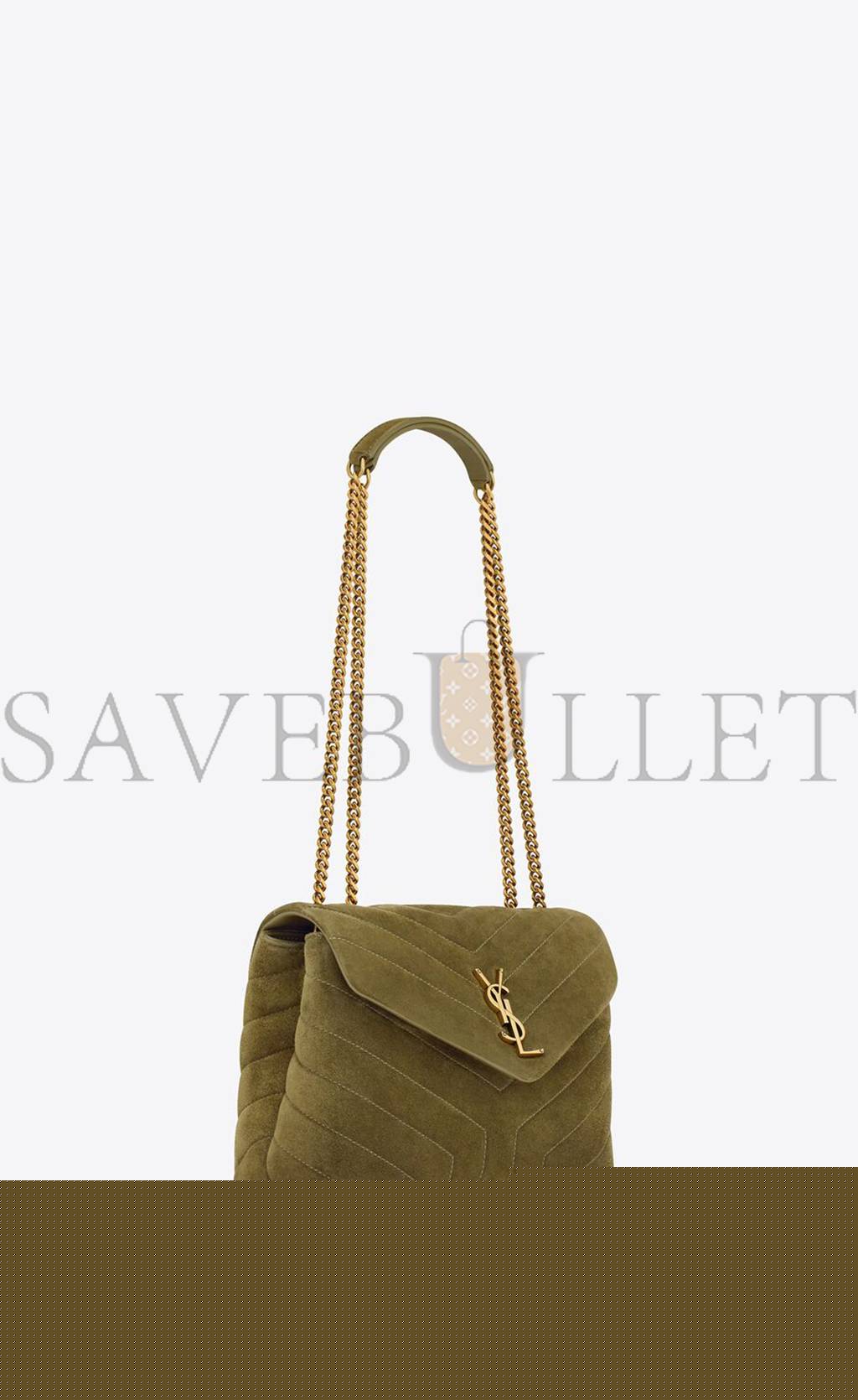 Y*L loulou small in quilted "y" suede 4946991u8673206 (23*17*9cm)