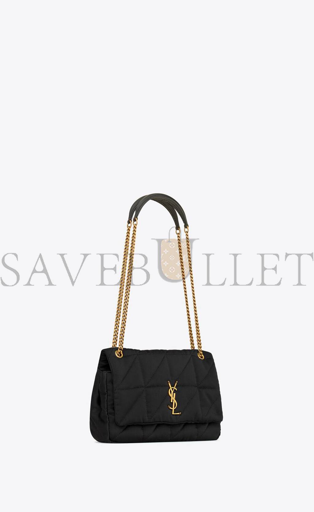Y*L jamie medium chain bag in satin and leather 515821faauf1000 (25*15*7.5cm)