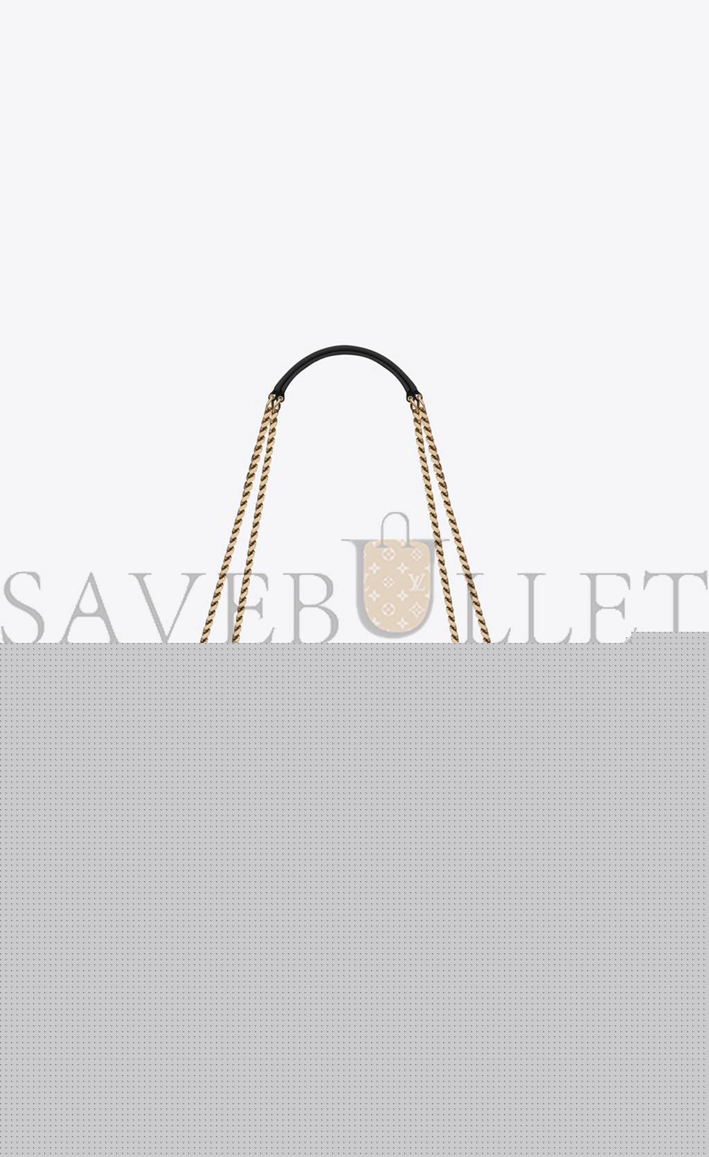 Y*L loulou medium chain bag in quilted leather 574946dv7271000 (32*22*12cm)