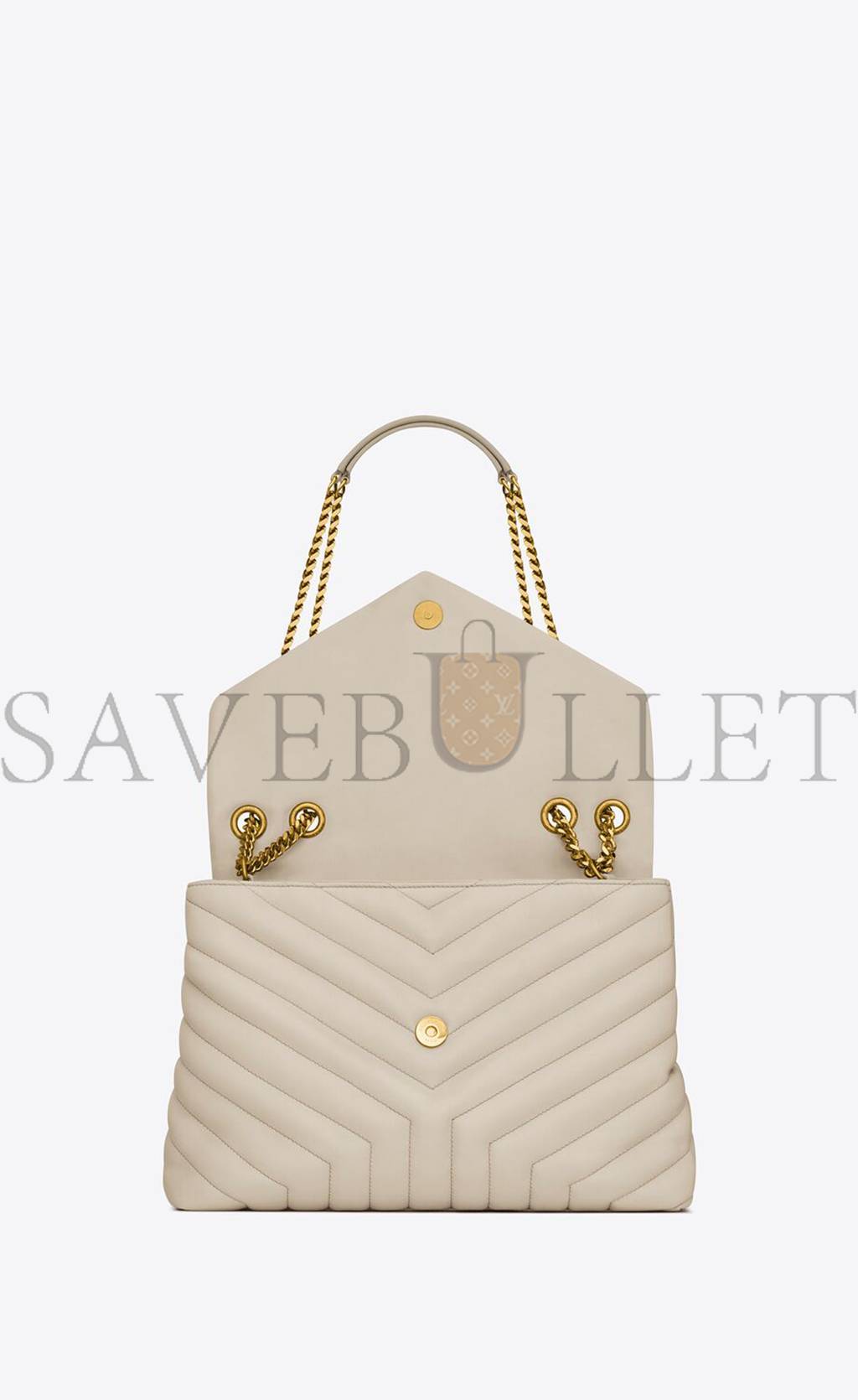 Y*L loulou medium chain bag in quilted leather 574946dv7279207 (32*22*12cm)