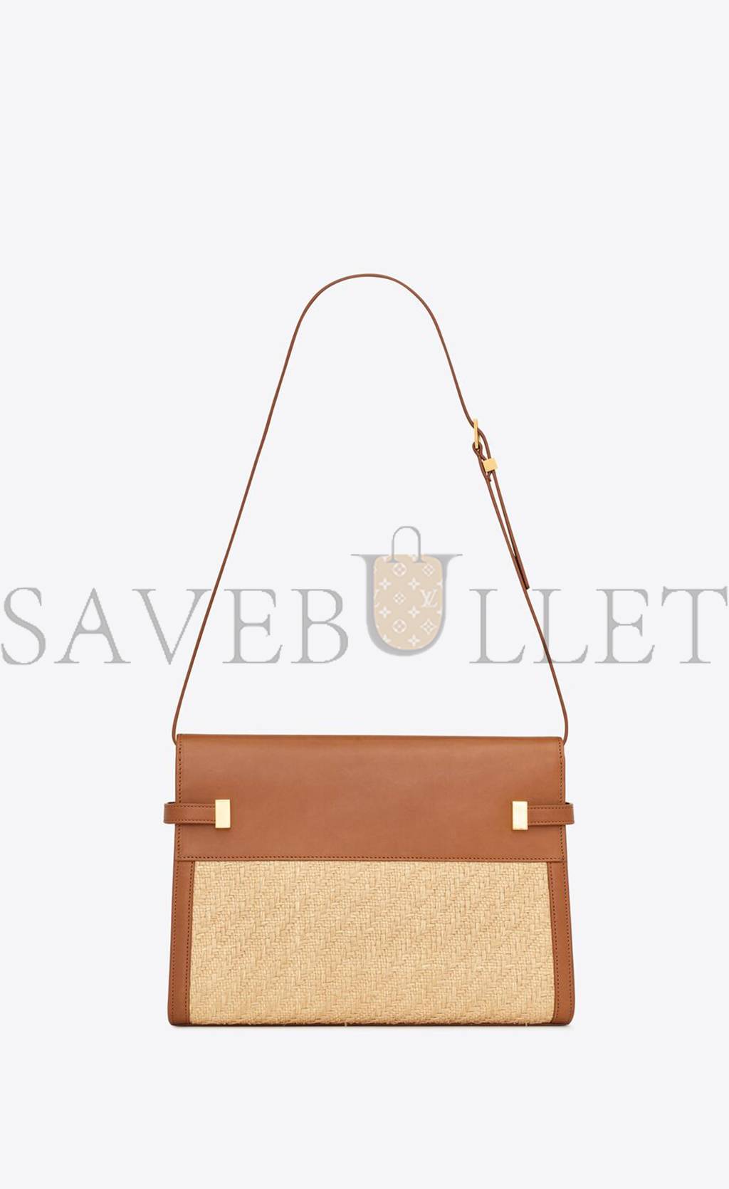 Y*L manhattan shoulder bag in raffia and vegetable-tanned leather 579271faa7d9783 (29*20*7.5cm)