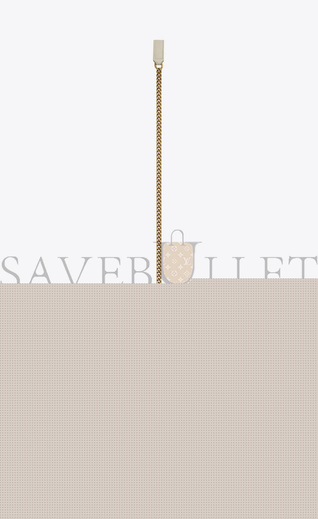 Y*L small envelope in mix matelass&eacute; leather 600195aabzo9290 (21*13*6cm)