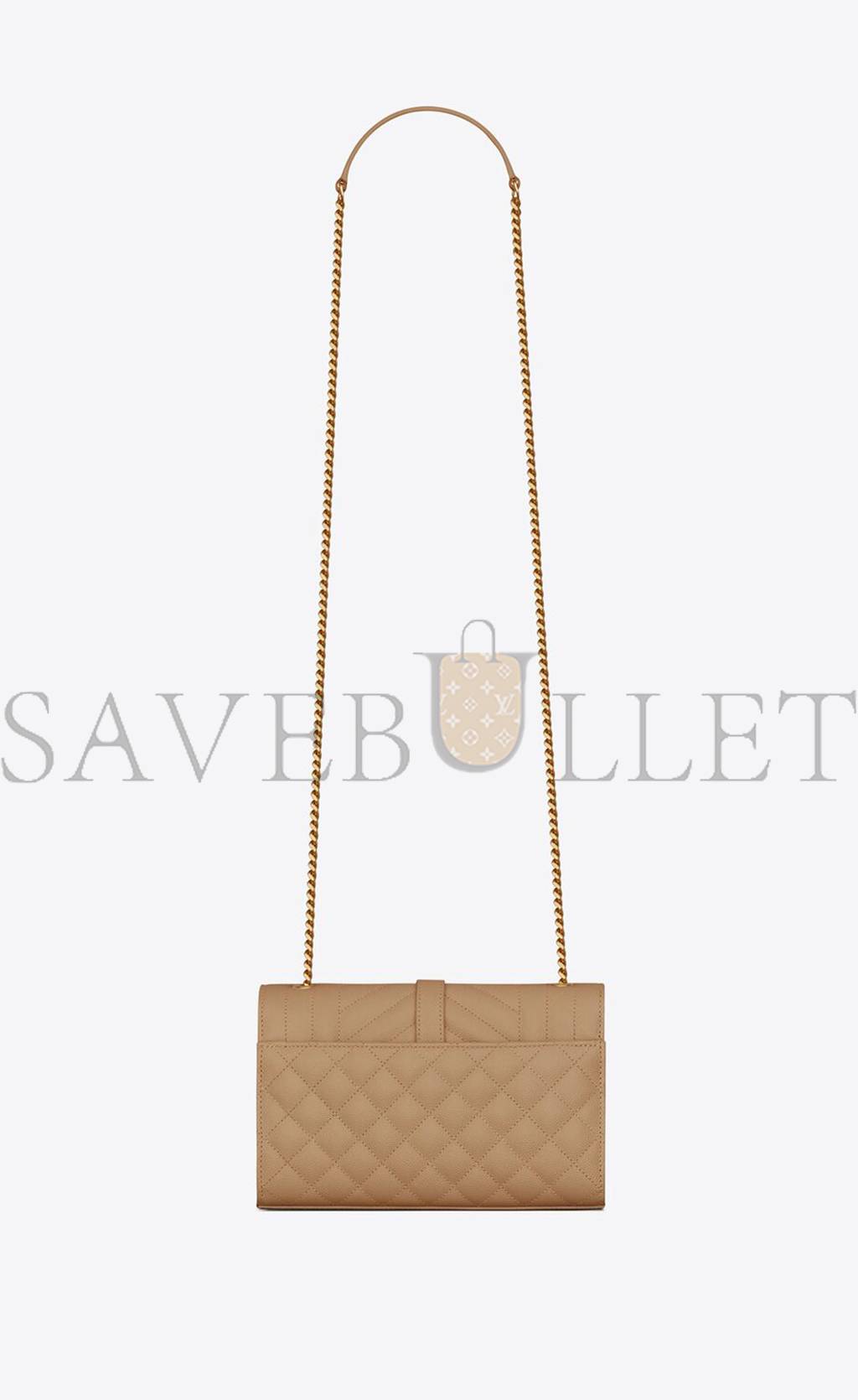 Y*L envelope small bag in mix matelass&eacute; grain de poudre embossed leather 600195bow912346 (21*13*6cm)