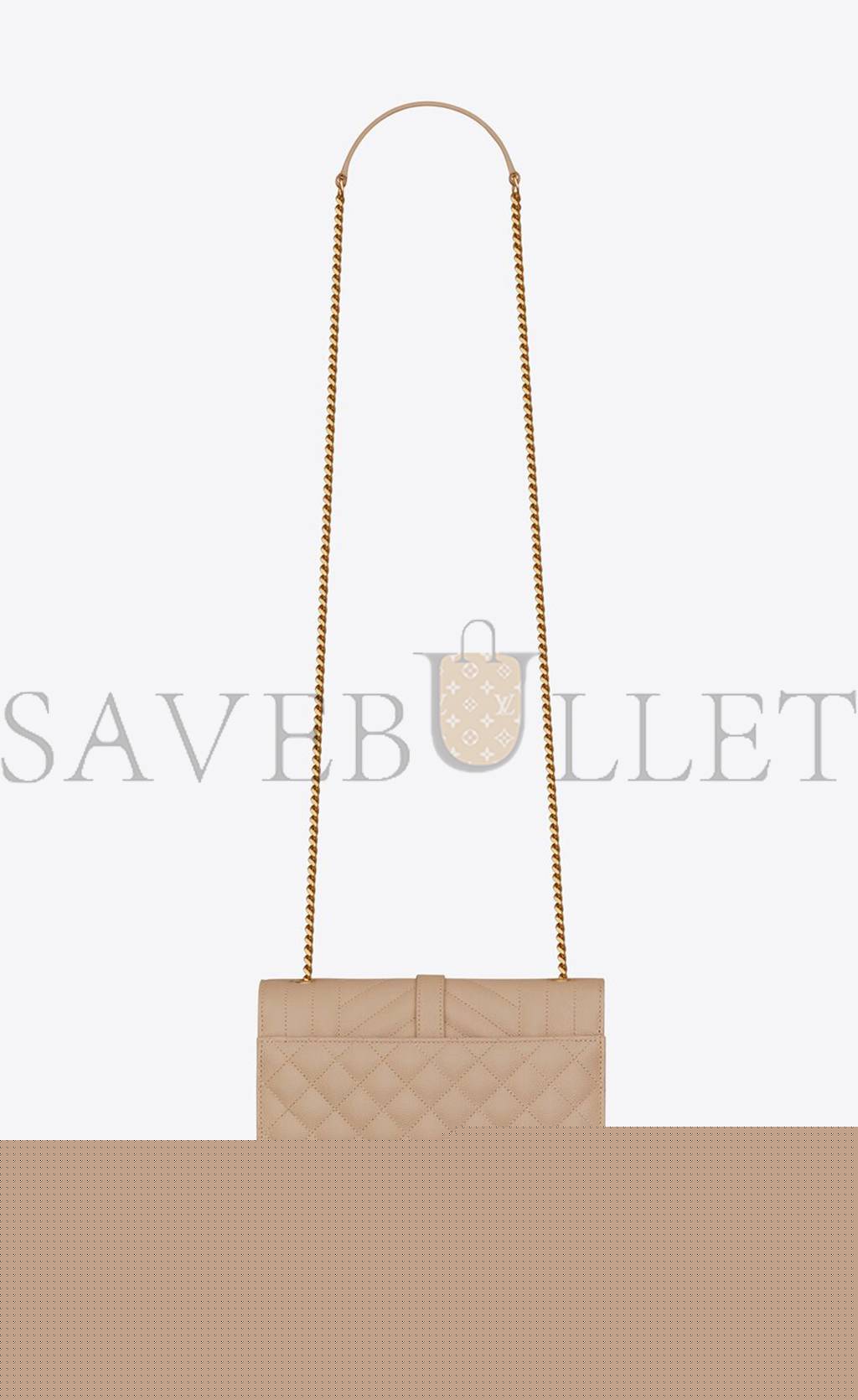 Y*L envelope small bag in mix matelass&eacute; grain de poudre embossed leather 600195bow912721 (21*13*6cm)