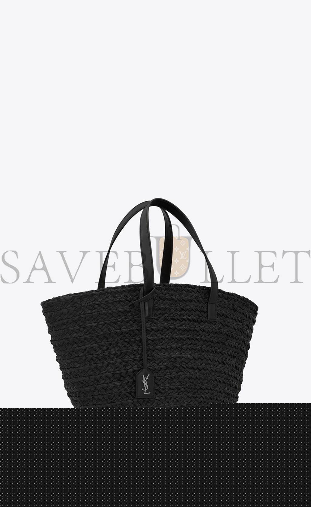 Y*L panier medium bag in raffia 693242gqthe1000 (30*27*20cm)