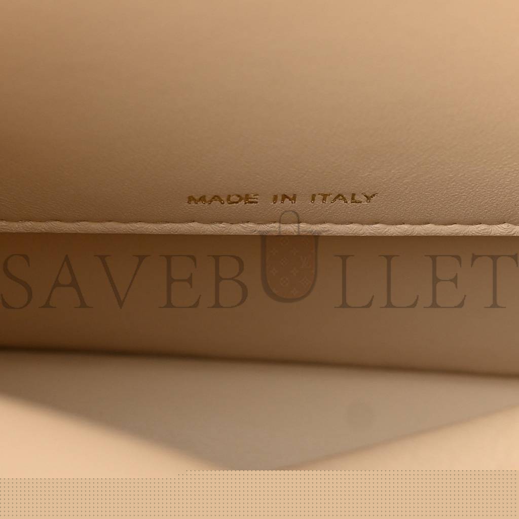 F**di vitello seta shiny nappa medium peekaboo i see u satchel azzurro baby camelia (33*24*13cm)