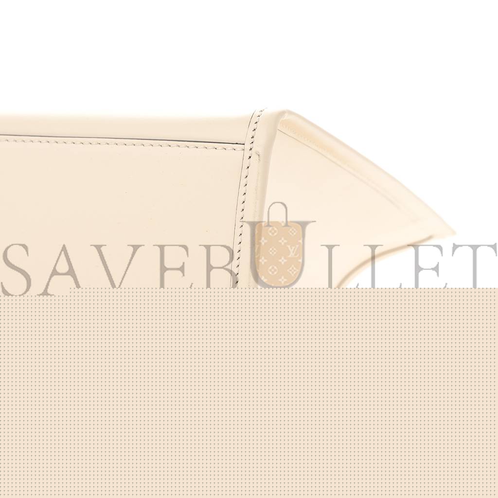 F**di vitello king plexiglass medium F**di sunshine shopper tote white ice (36*30*15cm)